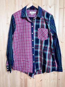 Vineyard Vines Plaid Checkered Unique Colorful Button Up Shirt Womens Sz 16